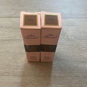 Too faced born this way concealer shade dark and deep